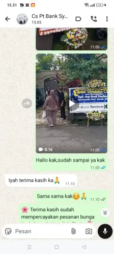 Testimonial Papan Bunga srirahayu